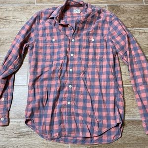Men’s J.Crew Plaid Button Down Flannel
